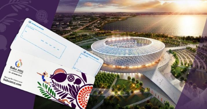 Avropa Oyunlarının açılış mərasiminə bütün biletlər satıldı